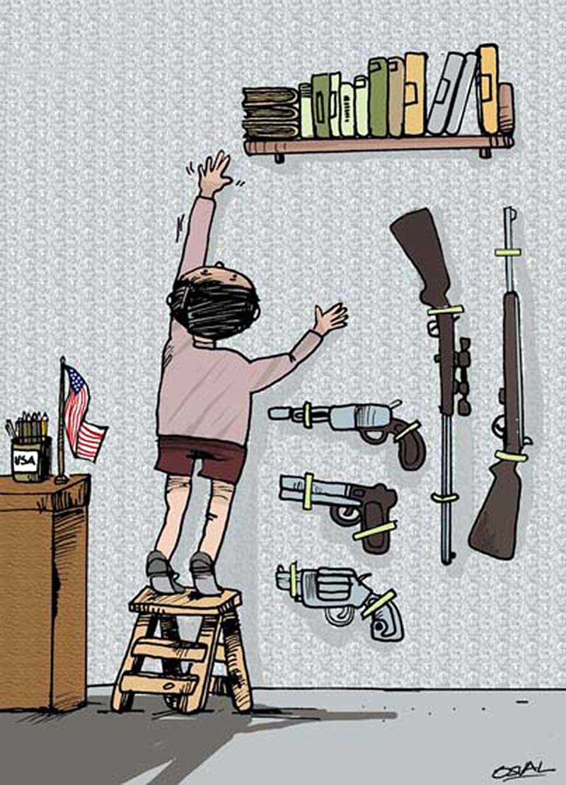 Guns and Books In America